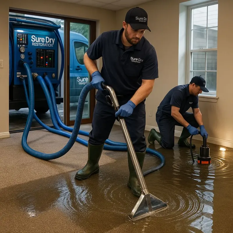 Water Extraction and Removal process in Comer, GA